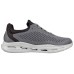 Skechers Cushioning Breathable Wear-Resistant Slip-Resistant Low-Top Running Shoes Men's Gray 44