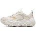 Skechers Old School Running Shoes D'lites 'Beige White' Women's 36