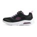 Skechers Durable Breathable Low-Top Kids' Running Shoes Black Purple Teenagers Черно-фиолетовый, 31
