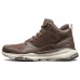 Skechers Cushioning Anti-Slip And Wear-Resistant Mid-Top Casual Shoes Men's Chocolate 41