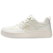 Skechers Cushioning Wear-Resistant Low-Top Skateboard Shoes Women's Ivory Бежевый, 38
