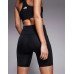 The North Face Training Flex 8"" logo legging short in black Черный, XL - W35-39