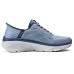 Skechers Hands Free Slip-Ins Durable Breathable Low-Top Running Shoes Men's Blue Синий, 42.5
