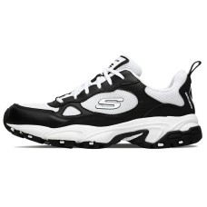 Skechers Stamina Running Shoes 'Black White' 42