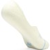 Skechers No Show Socks Unisex 3 Pack 3 Pack (Bright White/Vintage White/Black/04BX), S
