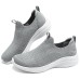 Skechers Sport Slip Resistant And Breathable Low Top Casual Shoes Women's Gray White Серый, 36