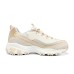 Skechers D'LITES 1.0 Anti-Slip Wear-Resistant Low-Top Chunky Sneakers Women's Ivory Бежевый, 35