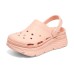 Skechers Max Cushioning Monster Bubbles Clogs Women's Pink 39