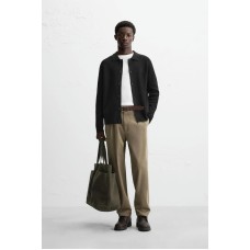 Шерстяной кардиган ZARA Черный, M