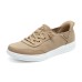 Skechers Slip Ins Hands Free Slip-Ins Anti-Slip And Wear-Resistant Coverage Low-Top Canvas Shoes Women's Tan Бежевый, 35