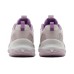 Skechers Cushioning Wear-Resistant Low-Top Chunky Sneakers Women's White Purple Белый Фиолетовый, 38.5