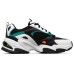 Skechers Stamina V2 Cushioned Wear-Resistant Breathable Low-Top Chunky Sneakers Men's Black White Green Orange 42.5