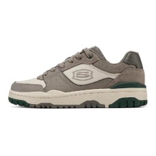 Skechers Kids BOYS Anti Slip Wear Resistant Low Top Kids' Skateboarding Shoes Taupe Kids Taupe/Beige, 36