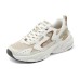 Skechers BOBS BAMINA 2 Cushioned Wear-Resistant Breathable Low-Top Chunky Sneakers Women's Taupe Серо-коричневый, 35