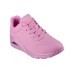 Skechers Uno - Stand On Air Cushioning Anti-Slip And Wear-Resistant Low-Top Casual Shoes Women's Pink 37