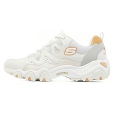 Skechers D'lites 2.0 'White Grey Yellow' 41