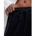 Topshop velvet tie waist jogger in slate Slate, US 2
