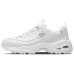 Skechers DLITES Anti-Slip Wear-Resistant Low-Top Chunky Sneakers Women's Pink White Розовый, 37.5