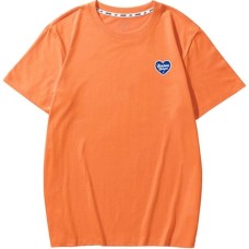 Skechers T Shirt Unisex Coral Golden Orange Coral Golden Orange, L