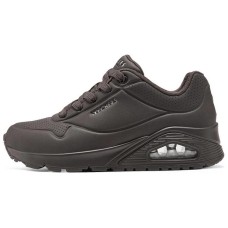 Skechers Anti-Slip Wear-Resistant Low-Top Casual Shoes Women's Dark Brown Коричневый, 38