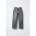 Джинсы straight-leg ZARA Серый, 8/9 лет (года) (131 cm)