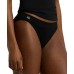 Women's Seamless Stretch Jersey Bikini Brief Underwear 4L0011 Черный, XS