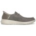 Skechers Slip Ins Durable Breathable Low-Top Casual Shoes Men's Taupe Серо-коричневый, 42