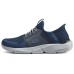 Skechers Durable Breathable Mid-Top Casual Shoes Men's Marine Blue Синий, 42.5