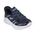 Skechers Slip-Resistant Breathable Kids Lifestyle Shoes Blue Black Children Aged 3-7 Years Old navy blue/black, 34