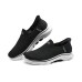 Skechers GO WALK 7 Cushioning Anti-Slip And Wear-Resistant Rebound Low-Top Casual Running Shoes Women's Black White Черно-белый, 35