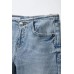 Джинсы flare без пояса ZARA Голубой, 6/7 лет (года) (122 cm)