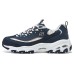 Skechers DLITES Slip Resistant Low Top Chunky Sneakers Women's Marine Blue Синий, 38