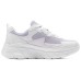 Skechers Cushioning Anti-Slip And Wear-Resistant Low-Top Casual Shoes Women's Purple White Purple White, 39