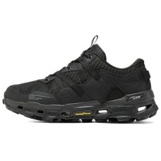 Skechers ARCH FIT GLIDE-STEP TRAIL Cushioning Anti-Slip And Wear-Resistant Low-Top Running Shoes Men's All Black 41