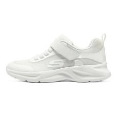 Skechers Cushioning Breathable Kids Lifestyle Shoes White Teenagers Белый, 28.5