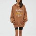 Skechers Sports Alliance Series Sweatshirts Unisex Caramel Coffee Caramel Coffee, M
