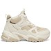 Skechers DLITES Breathable And Resilient High-Top Casual Running Shoes Women's Beige Бежевый, 38.5