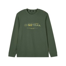 Skechers Sports Life Collection T Shirt Men's Thyme Green Honeysuckle Green-031F, 2XL