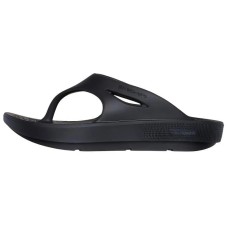 Skechers Abrasion Resistant Slip Resistant Flip Flops Women's Black Черный, 36