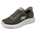 Skechers Go Walk Flex Hands Up Slip Ins 'Brown' Коричневый, 41
