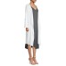NIC+ZOE Double Gauze Boatcruise Open Front Cardigan White Size L