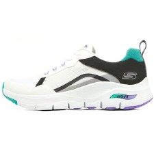 Skechers Arch Fit 'White Teal' Women's 36