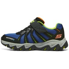 Skechers Abrasion Resistant Slip Resistant Low Top Kids' Outdoor Shoes Black Teenagers Черный, 35