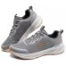 Skechers Sport Anti-Slip Wear-Resistant Low-Top Casual Running Shoes Men's Gray Orange Серый/Оранжевый, 39