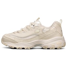 Skechers D'Lites 1.0 Low Sneaker Gs White Women's 37.5