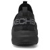 Skechers MEN'S GO Cushioning Wear-Resistant Low-Top Running Shoes Men's Black Черный, 39.5