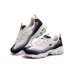 Skechers D'LITES 1.0 Cushioning Anti-Slip Wear-Resistant Breathability Low-Top Casual Shoes Women's White Black Purple 36