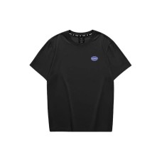 Skechers Colorful Drop Shoulder Sleeve T-Shirt Unisex Carbon Black сажа, S