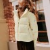 Skechers Down Jacket Women's Beige Yellow Beige Yellow/008D, M