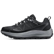 Skechers OUTDOOR Anti-Slip Wear-Resistant Low-Top Running Shoes Men's Black Черный, 42